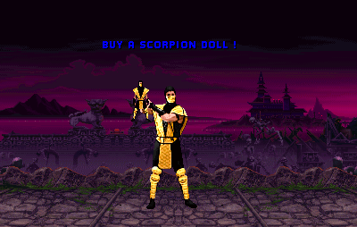 The Scorpion Doll as seen in MK2.